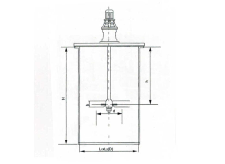 JF型機(jī)械混合攪拌機(jī)